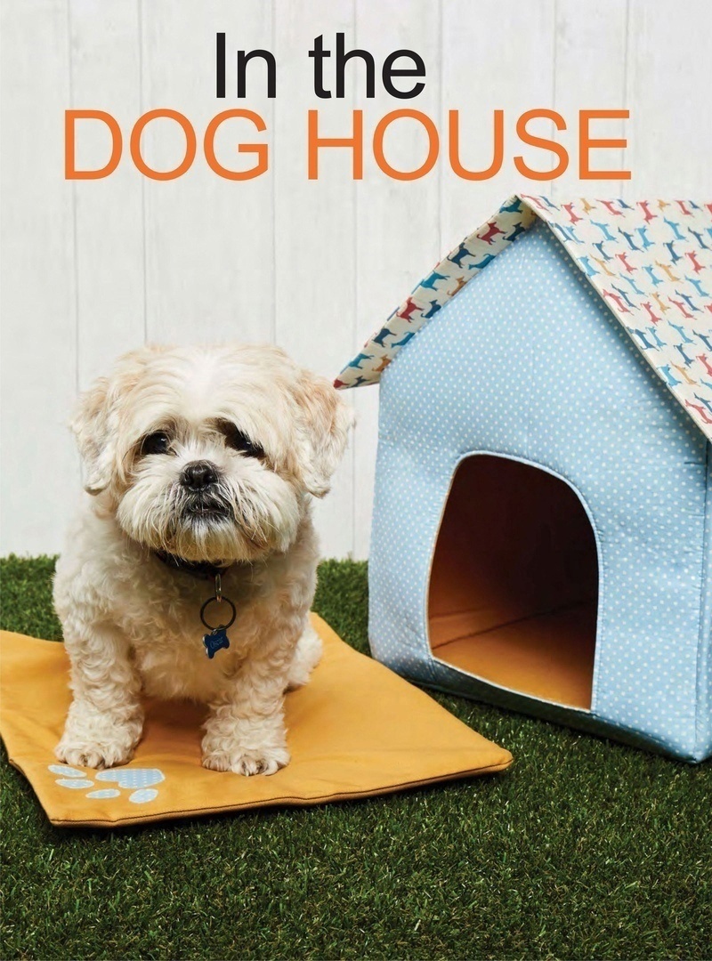 Выкройка Лежанка-домик для собаки Размер 49*41 см Подробная инструкция по пошиву Домашнего домика для питомца находится в файле выкройки.