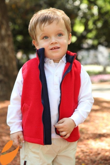 Выкройка Детский теплый жилет с карманами (на мальчика) Размеры на возраст 2, 4, 6 лет